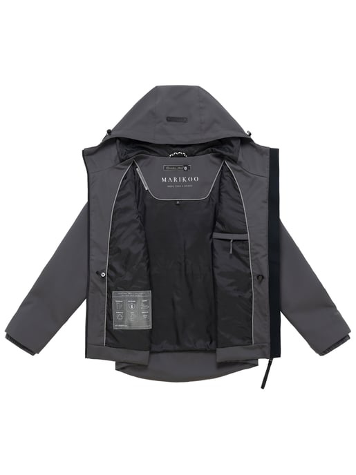 Marikoo Damen Übergangsjacke Katzilein mit Kapuze - Image 4