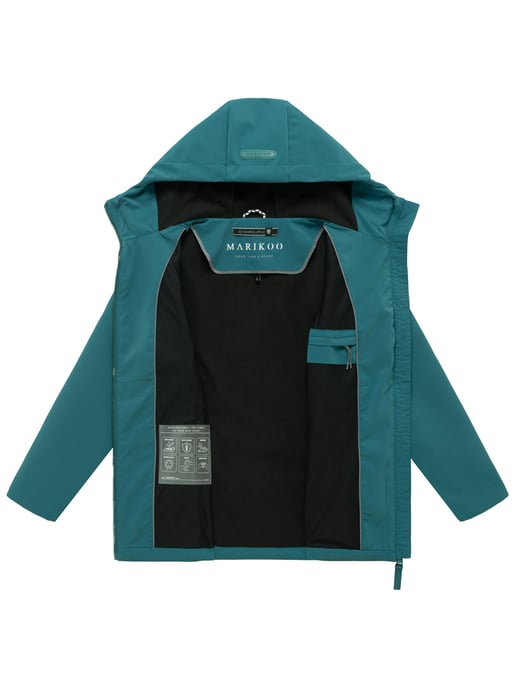 Marikoo Damen Softshell Übergangsjacke Minaa mit Kapuze - Image 4