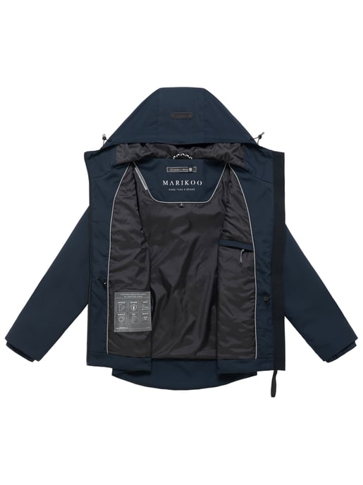 Marikoo Damen Übergangsjacke Katzilein mit Kapuze - Image 4