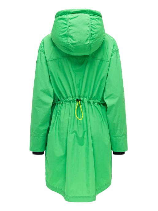 Marikoo Damen Mantel Übergangsjacke Trüffelbonbon mit Kapuze - Image 3