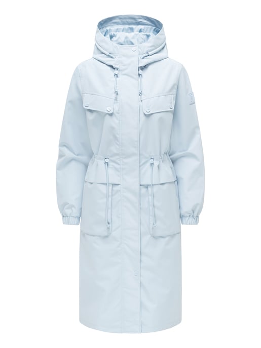 Navahoo Damen Parka Übergangsjacke Kirschwind mit Kapuze - Image 2