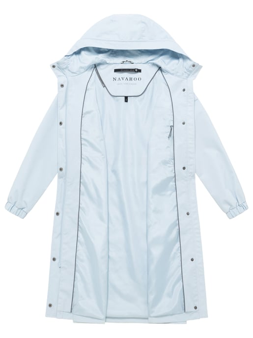 Navahoo Damen Parka Übergangsjacke Kirschwind mit Kapuze - Image 5