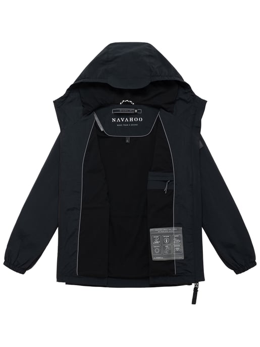 Navahoo Damen Übergangsjacke Donnerwetter mit Kapuze - Image 4