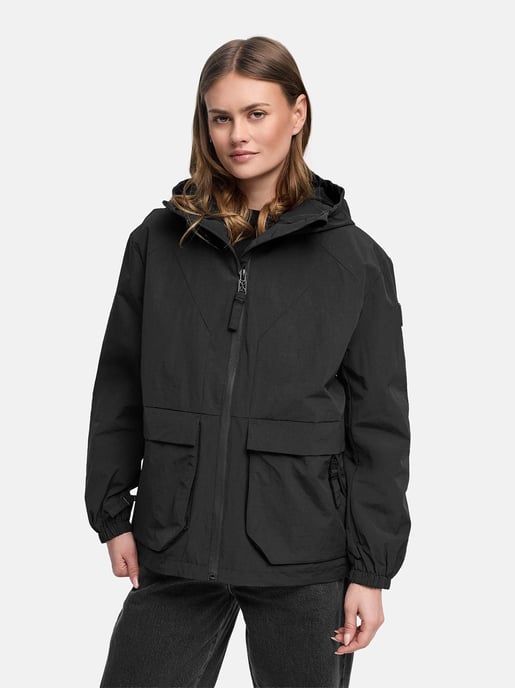 Navahoo Damen Übergangsjacke Donnerwetter mit Kapuze - Image 5