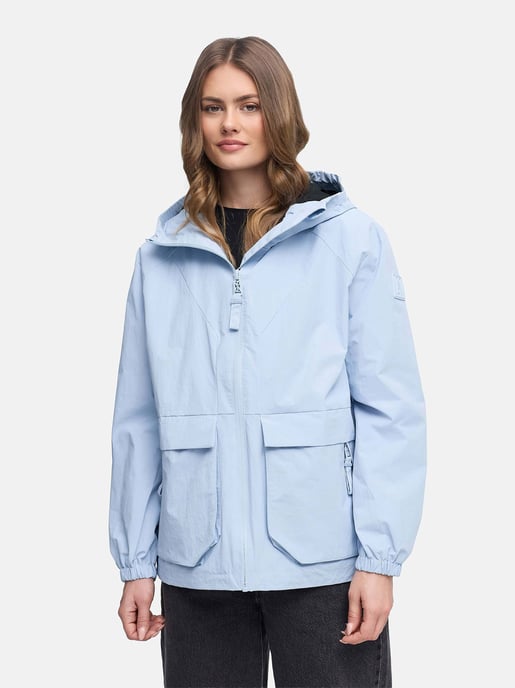 Navahoo Damen Übergangsjacke Donnerwetter mit Kapuze - Image 5