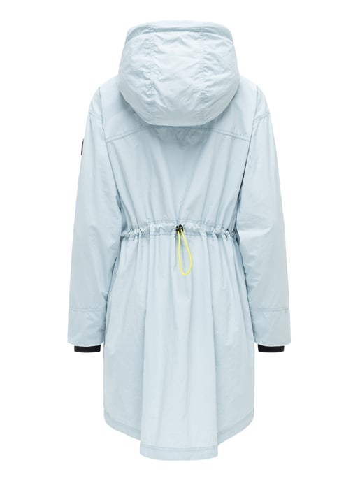 Marikoo Damen Mantel Übergangsjacke Trüffelbonbon mit Kapuze - Image 3
