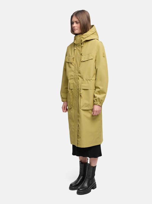 Navahoo Damen Parka Übergangsjacke Kirschwind mit Kapuze - Image 6
