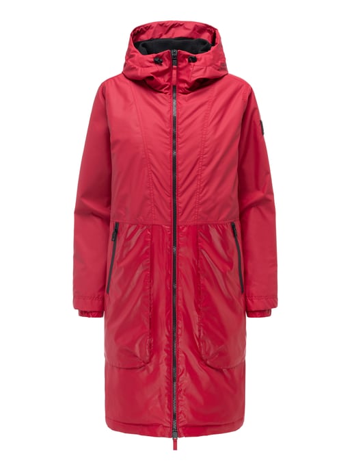 Navahoo Damen Parka Übergangsjacke Edelumhang mit Kapuze - Image 1
