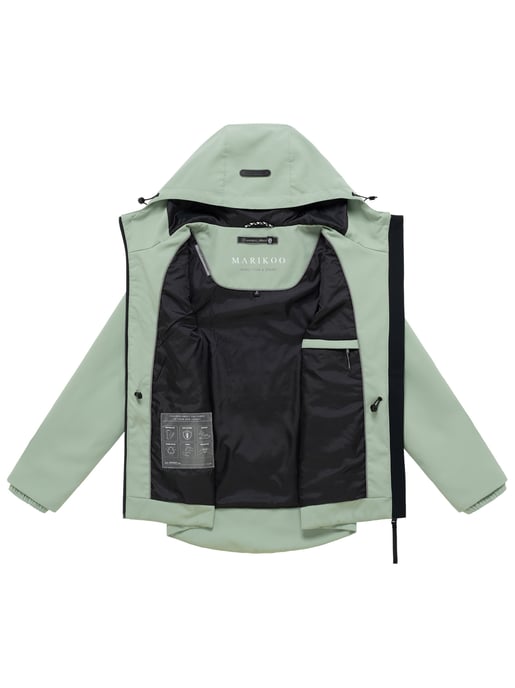 Marikoo Damen Übergangsjacke Katzilein mit Kapuze - Image 4