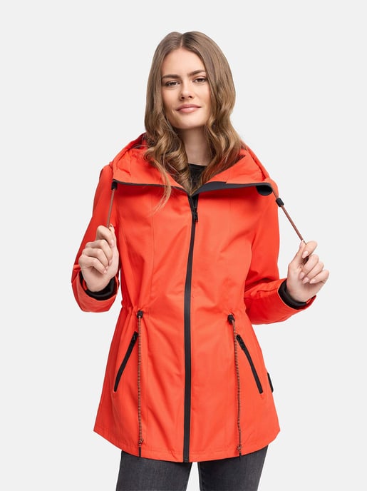 Navahoo Damen Übergangsjacke Blumentanz mit Kapuze - Image 5