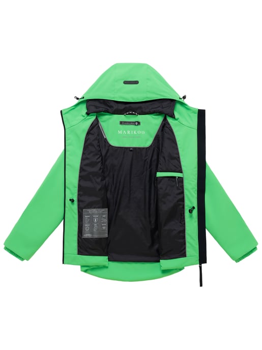 Marikoo Damen Übergangsjacke Katzilein mit Kapuze - Image 4