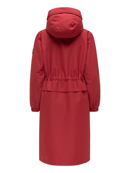Navahoo Damen Parka Übergangsjacke Kirschwind mit Kapuze - Image 4