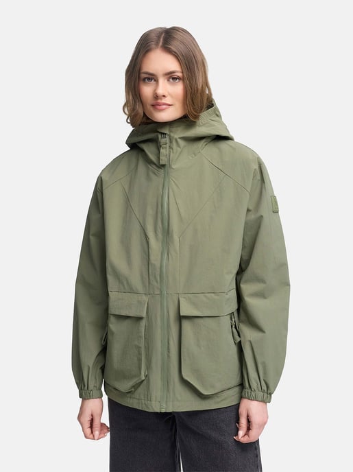 Navahoo Damen Übergangsjacke Donnerwetter mit Kapuze - Image 5