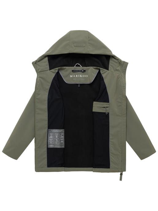 Marikoo Damen Softshell Übergangsjacke Minaa mit Kapuze - Image 4