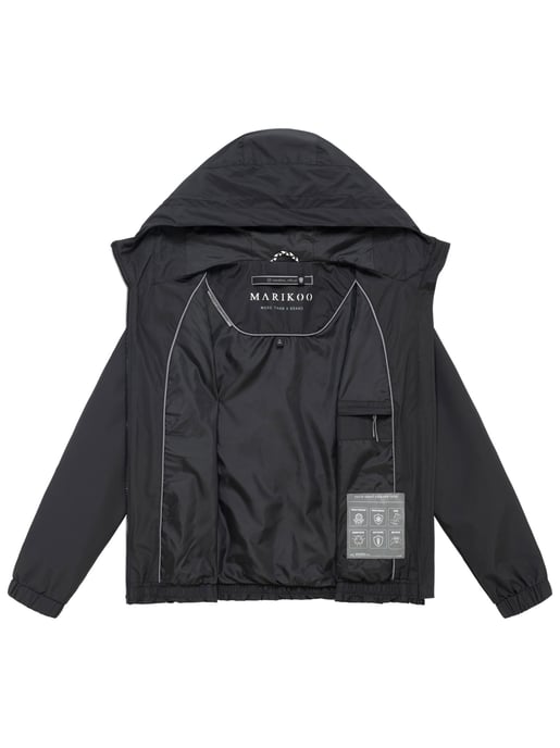 Marikoo Damen Übergangsjacke Yoshikoo mit Kapuze - Image 4