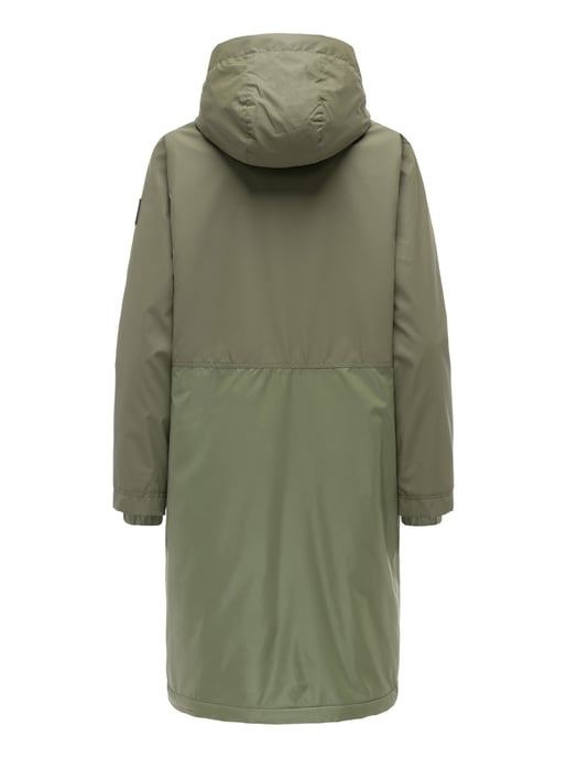 Navahoo Damen Parka Übergangsjacke Edelumhang mit Kapuze - Image 4