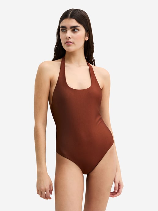Marc O'Polo Damen Badeanzug Breezy LeafSchwimmanzug, Einteiler, Bademode - Image 2