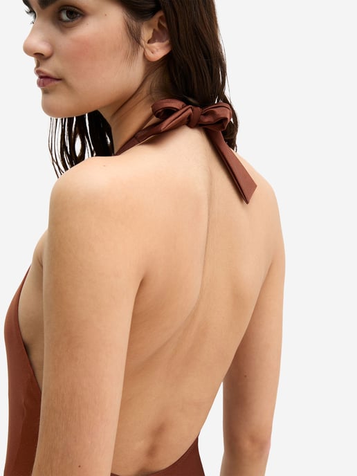 Marc O'Polo Damen Badeanzug Breezy LeafSchwimmanzug, Einteiler, Bademode - Image 4
