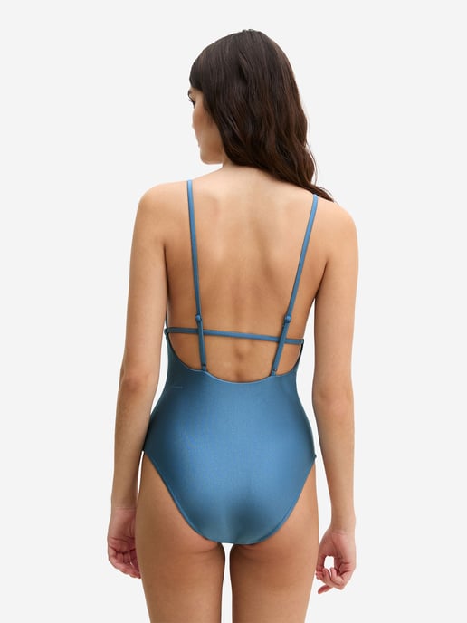 Marc O'Polo Damen Badeanzug ShinySchwimmanzug, Einteiler, Bademode - Image 3