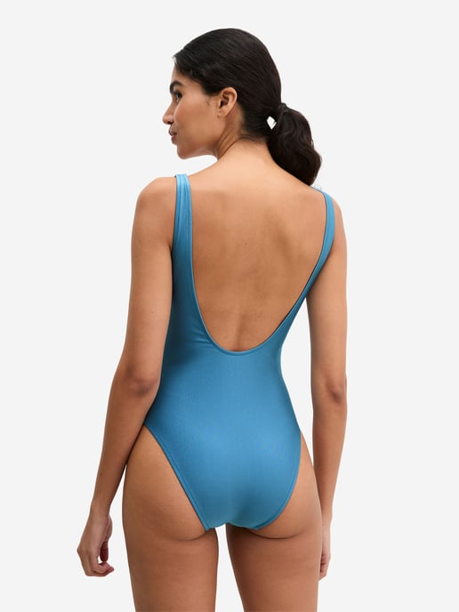 Marc O'Polo Damen Badeanzug ShinySchwimmanzug, Einteiler, Bademode - Image 3