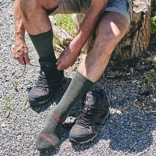 Herren Trekking-Wollsocken Gepolstert Wandern mit Fußgewölbeunterstützung - Image 4