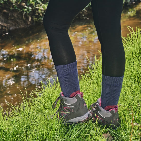 Herren Trekking-Wollsocken Gepolstert Wandern mit Fußgewölbeunterstützung - Image 5