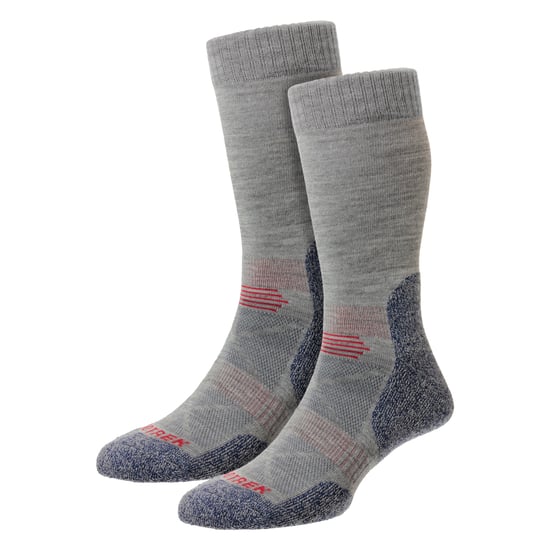 Herren Trekking-Wollsocken mit Polsterung und Fußbett Unterstützung - Image 1