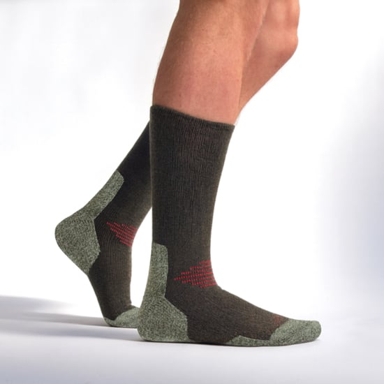 Herren Wander- und Wandersocken aus Wolle, vollständig gepolstert, schwergewichtig mit Fußgewölbeunterstützung - Image 3