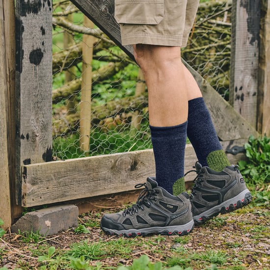 Herren Wander- und Wandersocken aus Wolle, vollständig gepolstert, schwergewichtig mit Fußgewölbeunterstützung - Image 5