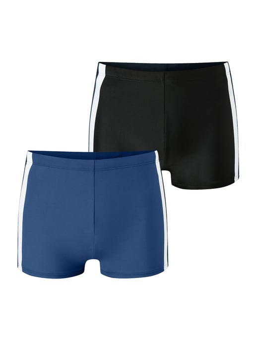 Schiesser Herren Boxer-Badehose Ocean SwimBadeboxer, Schwimmshorts Boxer, Badeshorts - Image 1