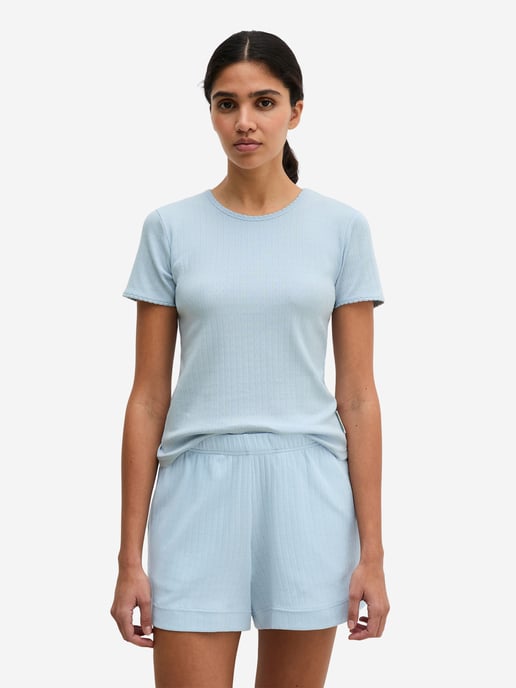 Marc O'Polo Damen Pyjamaoberteil Mix N MatchSchlafshirt, Pyjama Shirt, Nachtshirt - Image 2