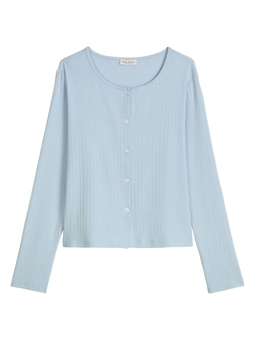 Marc O'Polo Damen Pyjamaoberteil Mix N MatchSchlafshirt, Pyjama Shirt, Nachtshirt - Image 1