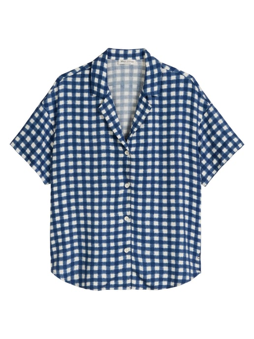 Marc O'Polo Damen Pyjamaoberteil Mix N MatchSchlafshirt, Pyjama Shirt, Nachtshirt - Image 1