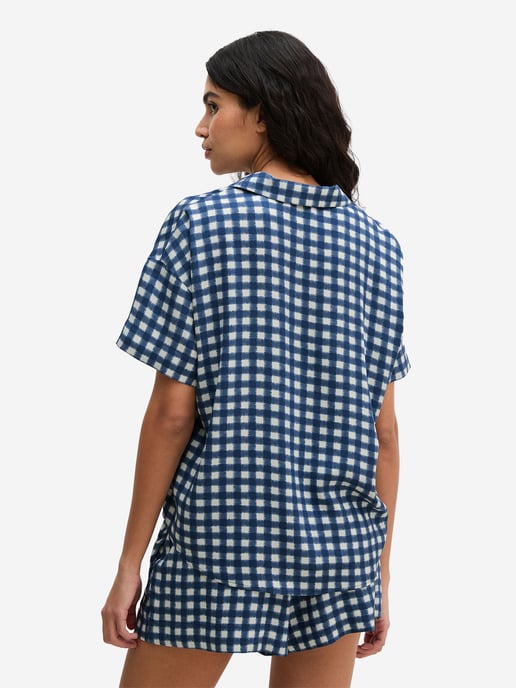 Marc O'Polo Damen Pyjamaoberteil Mix N MatchSchlafshirt, Pyjama Shirt, Nachtshirt - Image 3