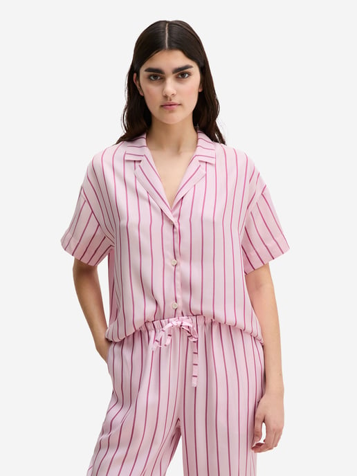 Marc O'Polo Damen Pyjamaoberteil Mix N MatchSchlafshirt, Pyjama Shirt, Nachtshirt - Image 2