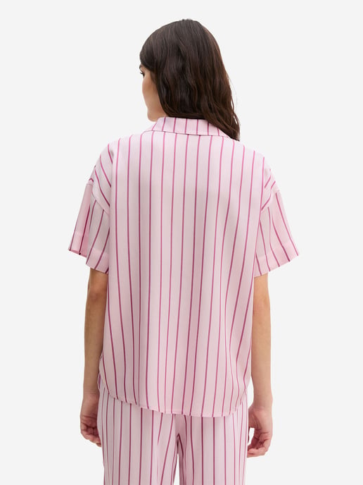 Marc O'Polo Damen Pyjamaoberteil Mix N MatchSchlafshirt, Pyjama Shirt, Nachtshirt - Image 3