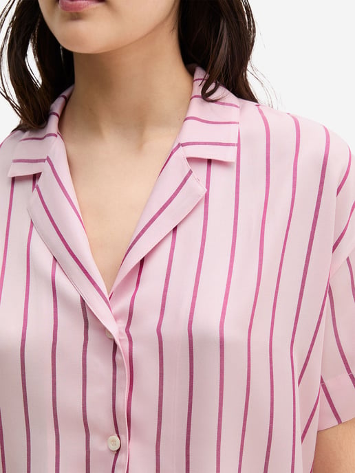 Marc O'Polo Damen Pyjamaoberteil Mix N MatchSchlafshirt, Pyjama Shirt, Nachtshirt - Image 4