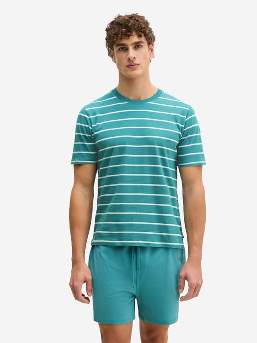 Marc O'Polo Herren T-Shirt Mix N MatchTee Shirt, Kurzarmshirt, Basic Shirt - Image 2