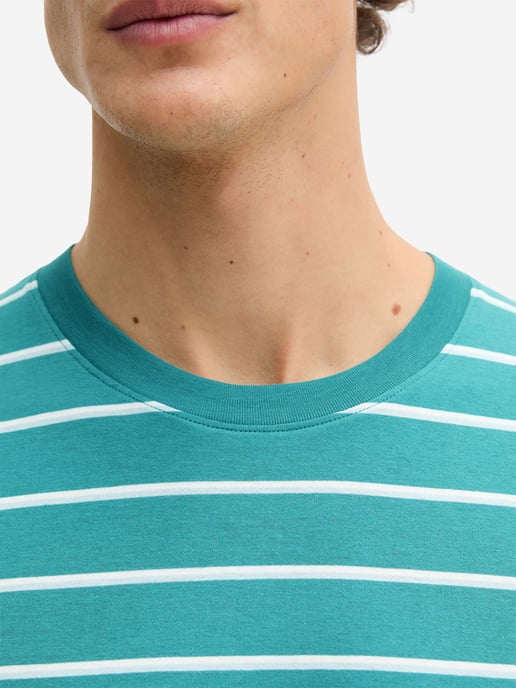 Marc O'Polo Herren T-Shirt Mix N MatchTee Shirt, Kurzarmshirt, Basic Shirt - Image 4