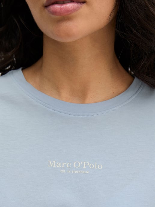Marc O'Polo Damen T-Shirt Mix N MatchTee Shirt, Kurzarmshirt, Basic Shirt - Image 4
