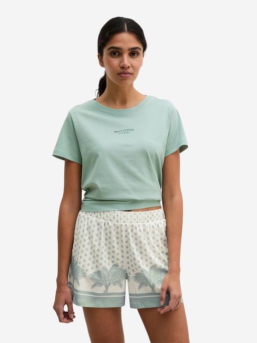 Marc O'Polo Damen T-Shirt Mix N MatchTee Shirt, Kurzarmshirt, Basic Shirt - Image 2