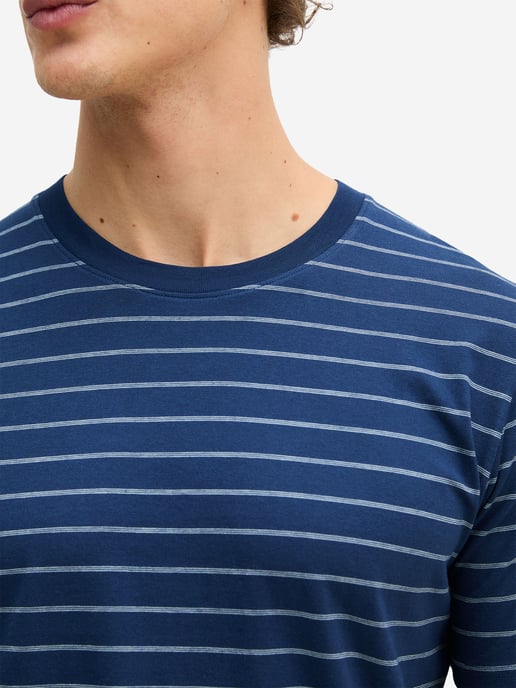 Marc O'Polo Herren T-Shirt Mix N MatchTee Shirt, Kurzarmshirt, Basic Shirt - Image 4
