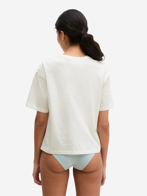 Marc O'Polo Damen T-Shirt Mix N MatchTee Shirt, Kurzarmshirt, Basic Shirt - Image 3