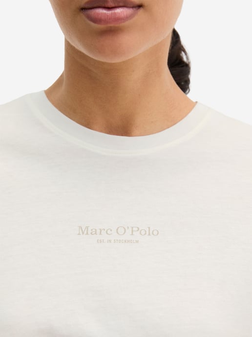 Marc O'Polo Damen T-Shirt Mix N MatchTee Shirt, Kurzarmshirt, Basic Shirt - Image 4