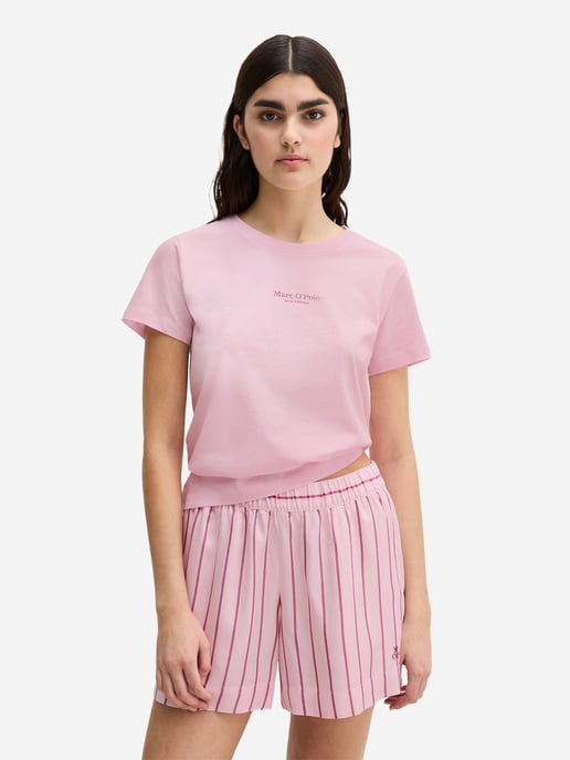 Marc O'Polo Damen T-Shirt Mix N MatchTee Shirt, Kurzarmshirt, Basic Shirt - Image 2