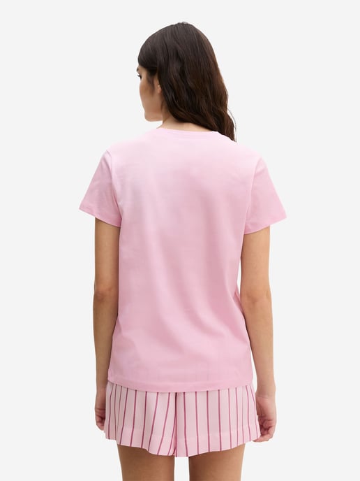 Marc O'Polo Damen T-Shirt Mix N MatchTee Shirt, Kurzarmshirt, Basic Shirt - Image 3