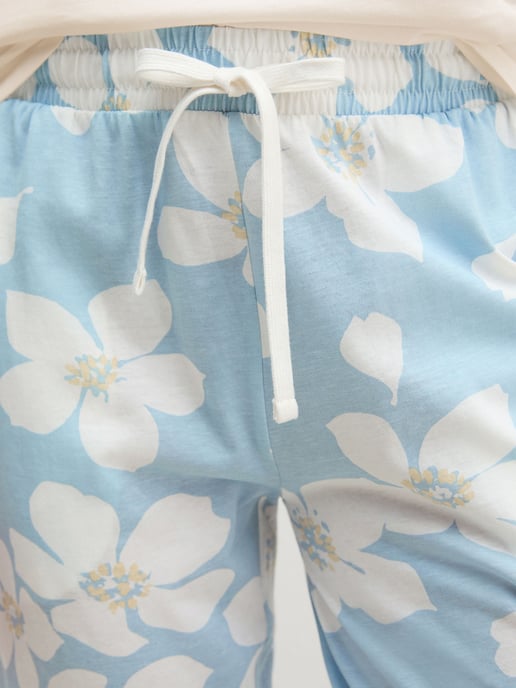 Marc O'Polo Damen Pyjamahose Mix N MatchSchlafhose, Nacht Hose, Loungehose - Image 4