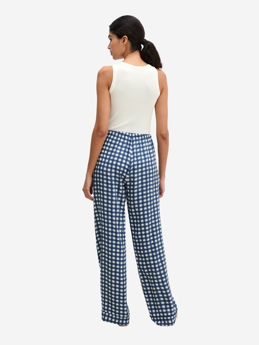 Marc O'Polo Damen Pyjamahose Mix N MatchSchlafhose, Nacht Hose, Loungehose - Image 3