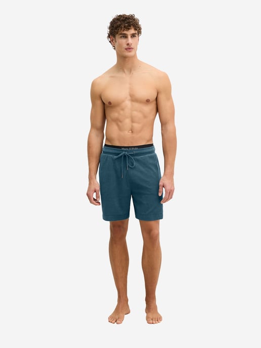 Marc O'Polo Herren Pyjamashorts Terry TowelSchlafshorts, Pyjama Shorts, Nachtshorts - Image 2