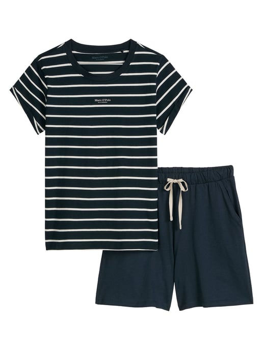 Marc O'Polo Damen Pyjama Mix N MatchSchlafanzug, Pyjama Set, Nachtwäsche - Image 1